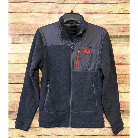 The North Face Other - The North Face Gordon Lions Anza Full Zip Men’s Small Jacket Gray Orange